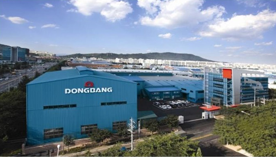 Exterior view of Dongbang Plantec's facility
